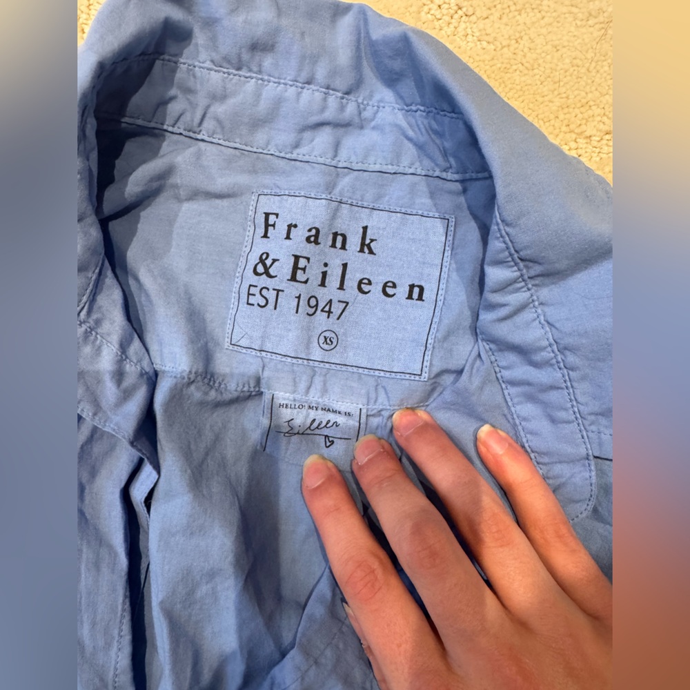 Frank & Eileen Blue Button-Down Eileen Shirt - image 3